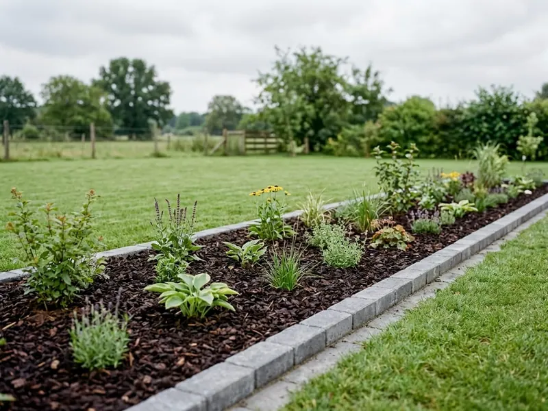Beetanlage: Neues Staudenbeet in Hildesheim