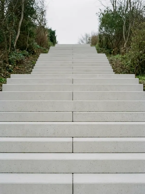Pflasterreinigung – Treppe – Nachher