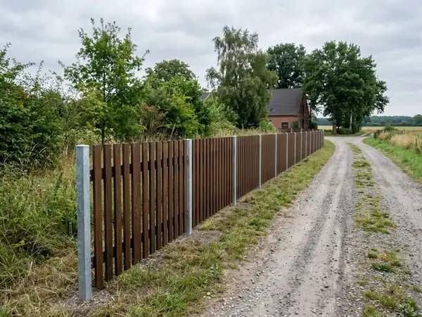 Zaunbau – Projekt 2 – Nachher