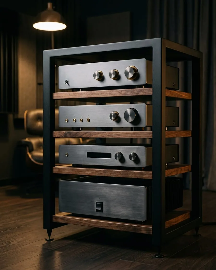 High-End Anlage im Rack